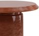 Dovetail Furniture Renwick Clay High-Gloss Concrete Outdoor Side Table-1