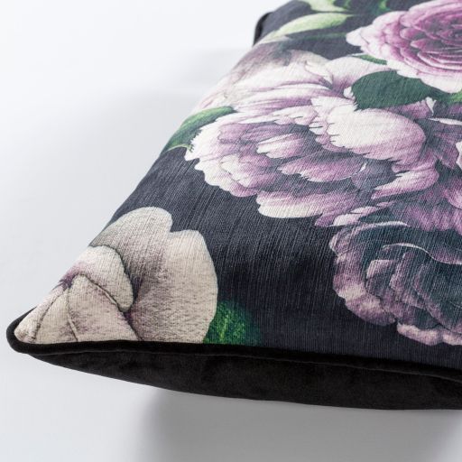 Surya Horticulture Dark Purple 14"x22" Toss Pillow with Polyester Insert-1