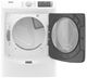 Maytag® 7.3 Cu. Ft. White Front Load Gas Dryer-1