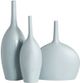 Crestview Collection Powder Springs 3-Piece Blue/White Vase Set-0