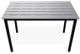 Telescope Casual Rectangular Bar Height Parson Table with Hole-0