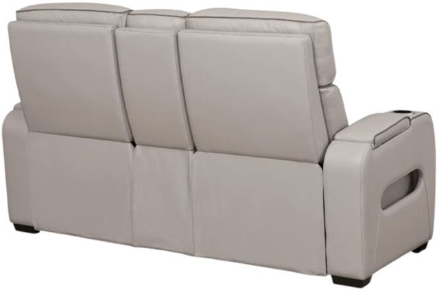 Signature Design by Ashley® Boyington Gray Power Reclining Loveseat with Console-3