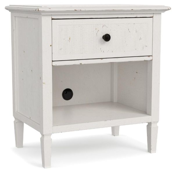 Bassett® Shoreline One Drawer Bedside Table-0