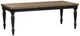 Liberty Furniture Harvest Home Barley Brown Dining Table with Chalkboard Base-0