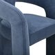 TOV Furniture Malone Blue Denim Chenille Dining Chair-5