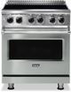 Viking® 30" Arctic Gray Freestanding Induction Range-0