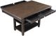 Homelegance® Baywater Black Counter Height Dining Table with Natural Tabletop -4