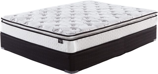 Sierra Sleep® by Ashley® M874 10" Bonnell Hybrid Firm Pillow Top King Mattress in a Box-2