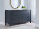 Signature Design by Ashley® Simmenfort Navy Blue Dresser-5