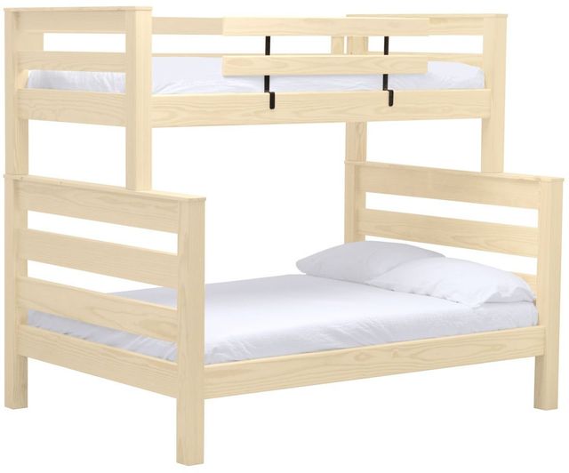 Crate Designs™ Furniture TimberFrame Unfinished Twin XL/Full XL Bunk Bed-0