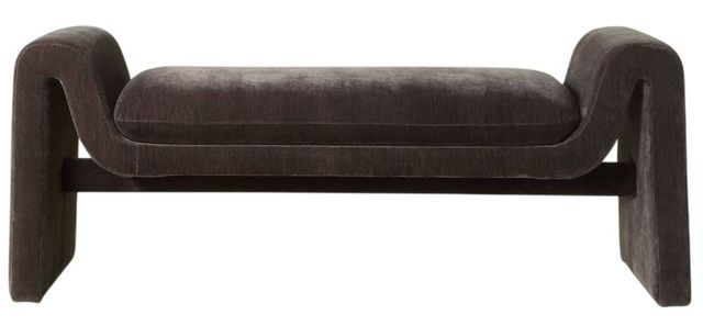 Uttermost® Manson Charcoal Bench-2