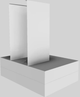 Vent-A-Hood® 30" White Contemporary Wall Mounted Range Hood-4