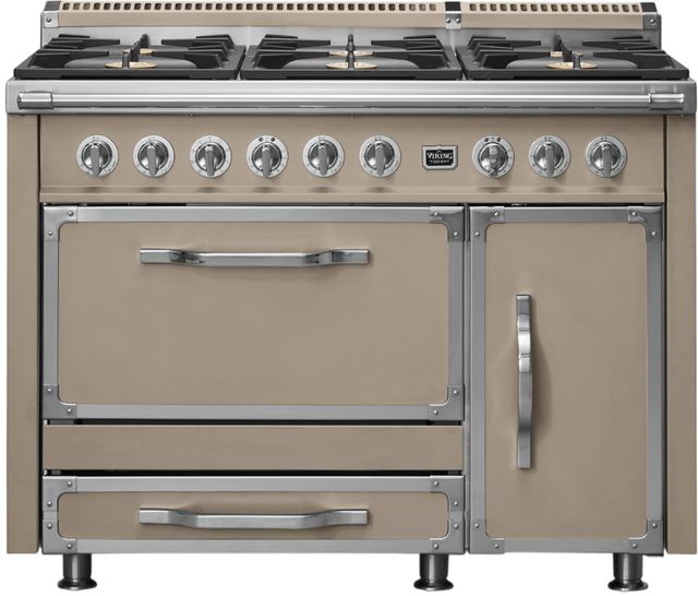 Viking® Tuscany 48" Nantucket Pro Style Dual Fuel Range-0