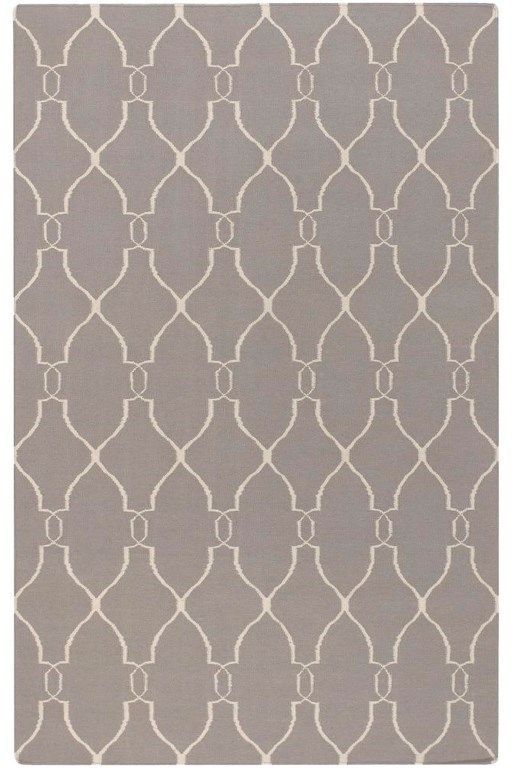 Surya Fallon Gray 5'x8' Area Rug-0