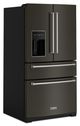 KitchenAid® 36 in. 26.2 Cu. Ft. Black Stainless Steel French Door Refrigerator-2