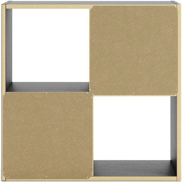 Signature Design by Ashley® Langdrew Black Four Cube Organizer-2