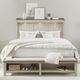 Liberty Furniture Ivy Hollow Dusty Taupe/Weathered Linen California King Mantle Storage Panel Bed-1