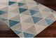 Surya Impulse Deep Teal/Taupe 4'x6' Area Rug-4