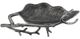 A & B Home Silver Leaf Decorative Bowl-3