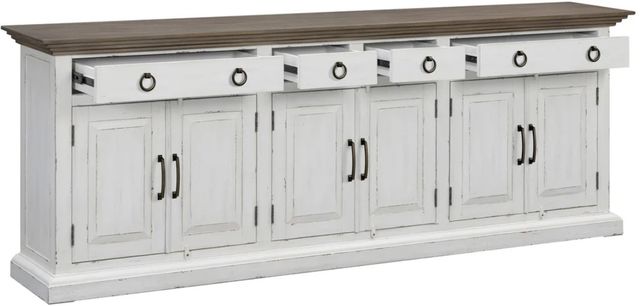 Parker House® Sherwood White Wash 92" Console-2