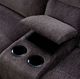 Furniture of America® Zuben 6-Piece Gray Manual Reclining Modular Sectional-1