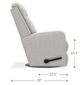 La-Z-Boy® Finley Dove Manual Gliding Recliner-5
