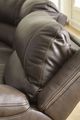 Signature Design by Ashley® Dunleith 5-Piece Chocolate L-Shape Power Reclining Sectional with Power Headrest-4