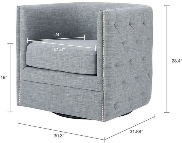 Olliix by Madison Park Slate Capstone Swivel Chair-1