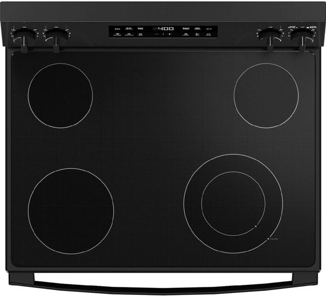 GE® 400 Series 30" Black Freestanding Electric Range-2