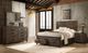 Coaster® Woodmont 4-Piece Rustic Golden Brown California King Storage Bedroom Set-1