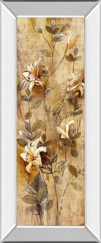 Classy Art Candlelight Lilies l by Douglas Wall Art-0