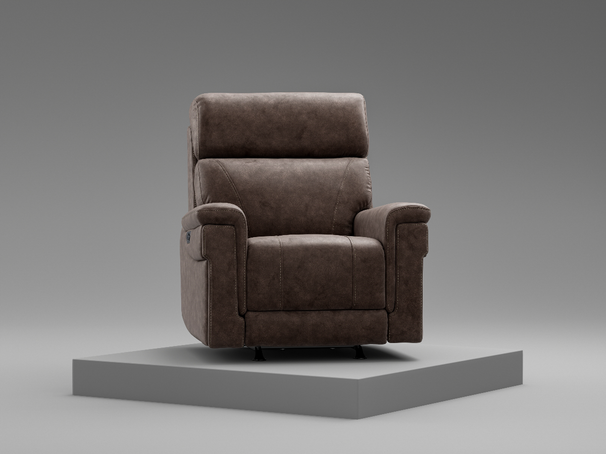 Arula Mink Rocker Recliner | Bob Mills Furniture