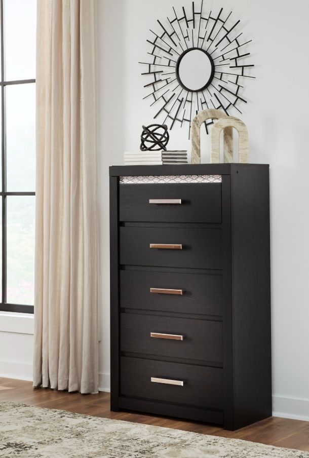 Signature Design by Ashley® Brizmore Black Chest-1