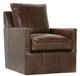 Robin Bruce Customizable Lilah Leather Swivel Chair-0