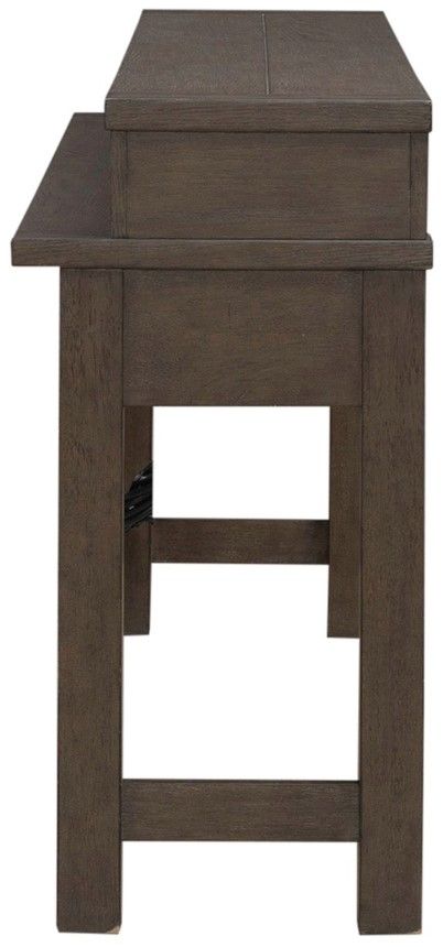 Liberty Furniture Cascade Falls Satin Espresso Console Bar Table-3