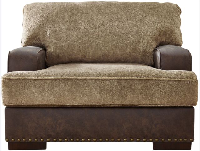 Signature Design by Ashley® Alesbury Chocolate Chair and a Half-1