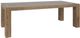 Classic Home Kingston Cafe Brown 89" Dining Table-0