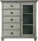 Elements International Crawford Grey Gentlemen Chest-1