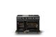 Viking® 5 Series 48" Antique Bronze Pro Style Gas (LP) Range with Polished Chrome Trim-1