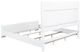 Coaster® Gracemont 5-Piece Light Grey/White Eastern King Panel Bedroom Set-1