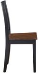 Steve Silver Co. Joplin Ebony/Walnut Side Chair-2