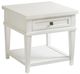 Tommy Bahama® Furniture Ocean Breeze Palm Coast White End Table-0