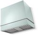 La Cornue Cornufé Loge 36" Roquefort Wall Mounted Range Hood with Satin Chrome Trim-0