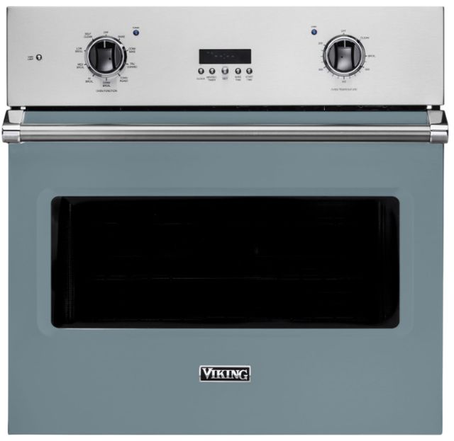 Viking® 5 Series 30" November Sky Single Electric Built In Oven-0