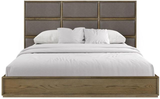 Bernards Linné Wheat Queen Panel Bed-3
