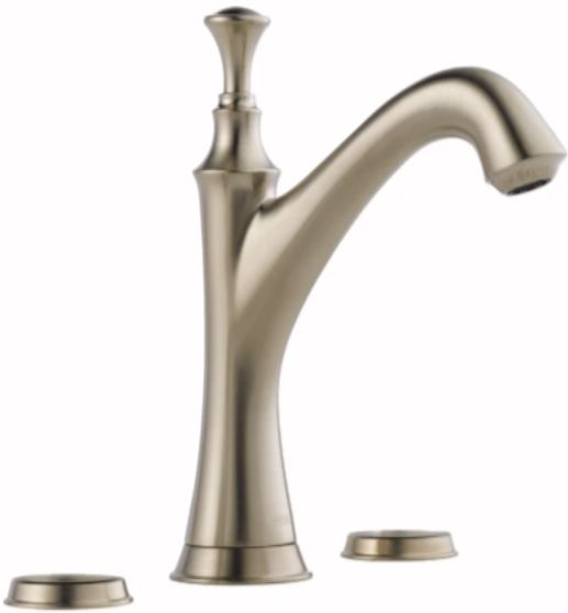 Brizo Baliza® Brilliance® Brushed Nickel Widespread Lavatory Faucet-0