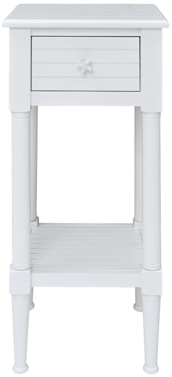 Linon Starfish White Accent Table-2