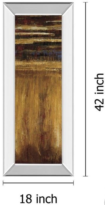 Classy Living Jardine Eruption Pompe II 18" Wall Art-2