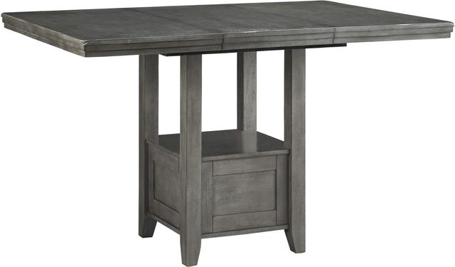 Signature Design by Ashley® Hallanden Antiqued Gray Counter Dining Table