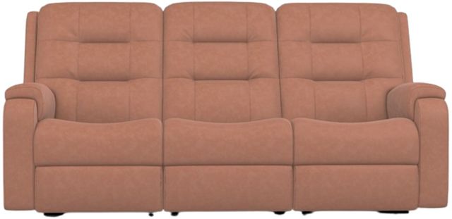 Flexsteel® Arlo Brown Manual Reclining Sofa-1